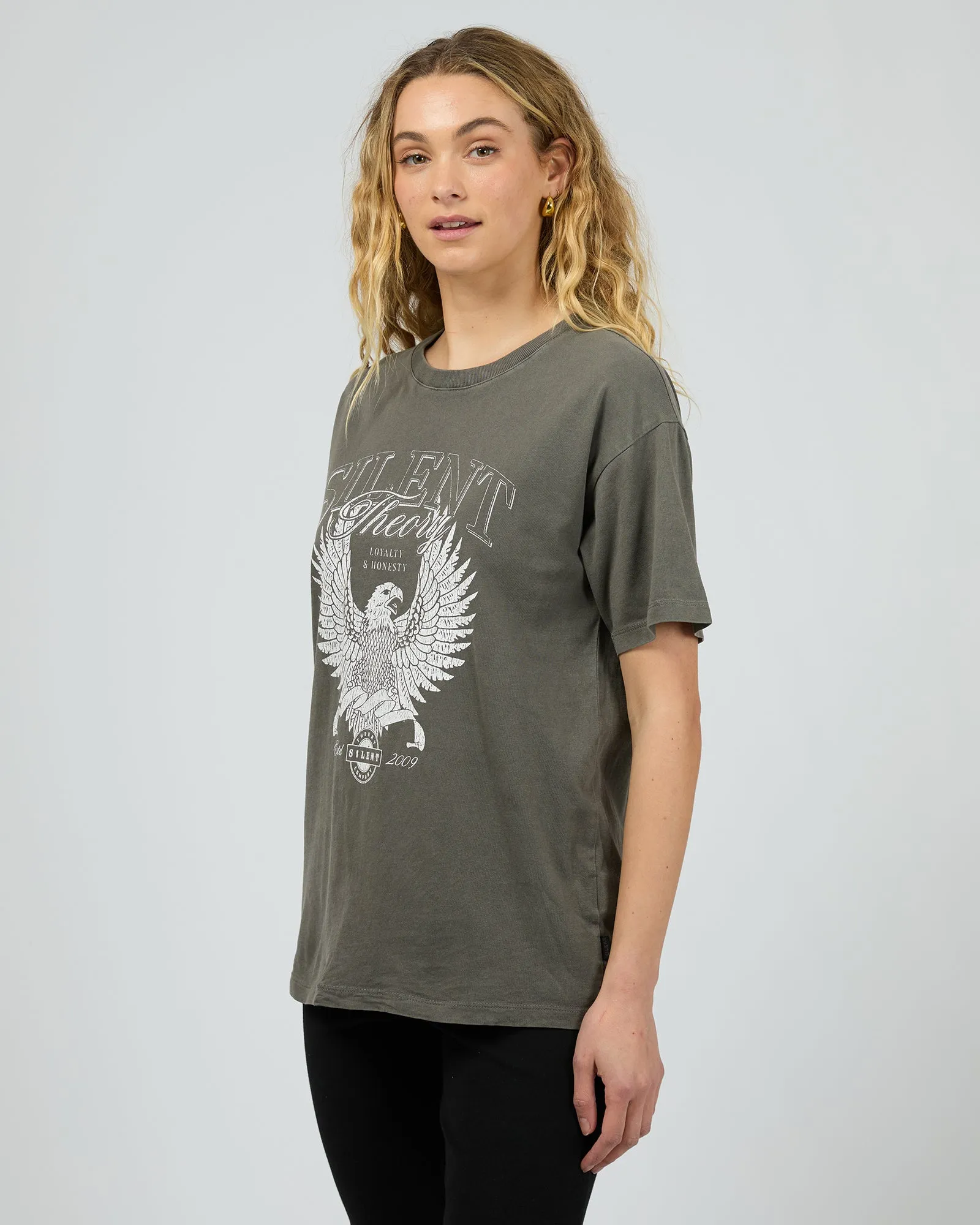 American Wings Tee Charcoal