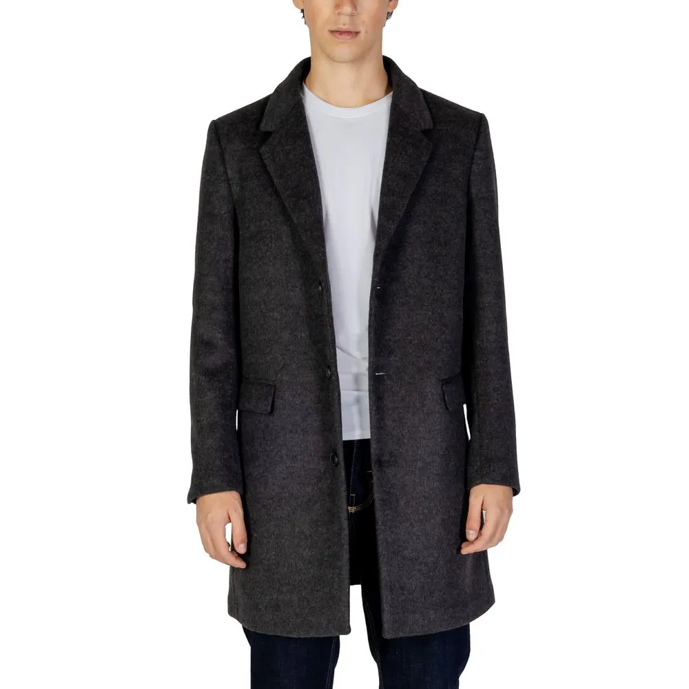 Antony Morato Gray Polyester Jacket