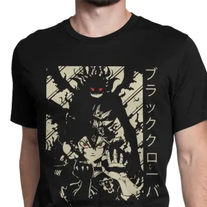 Asta Cotton T-Shirts Black Clover (Colours Available)