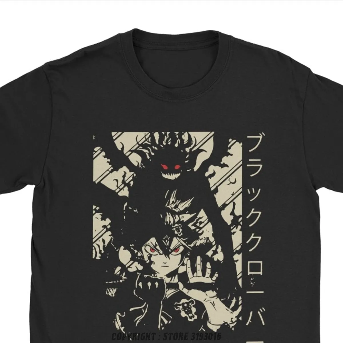 Asta Cotton T Shirts Black Clover