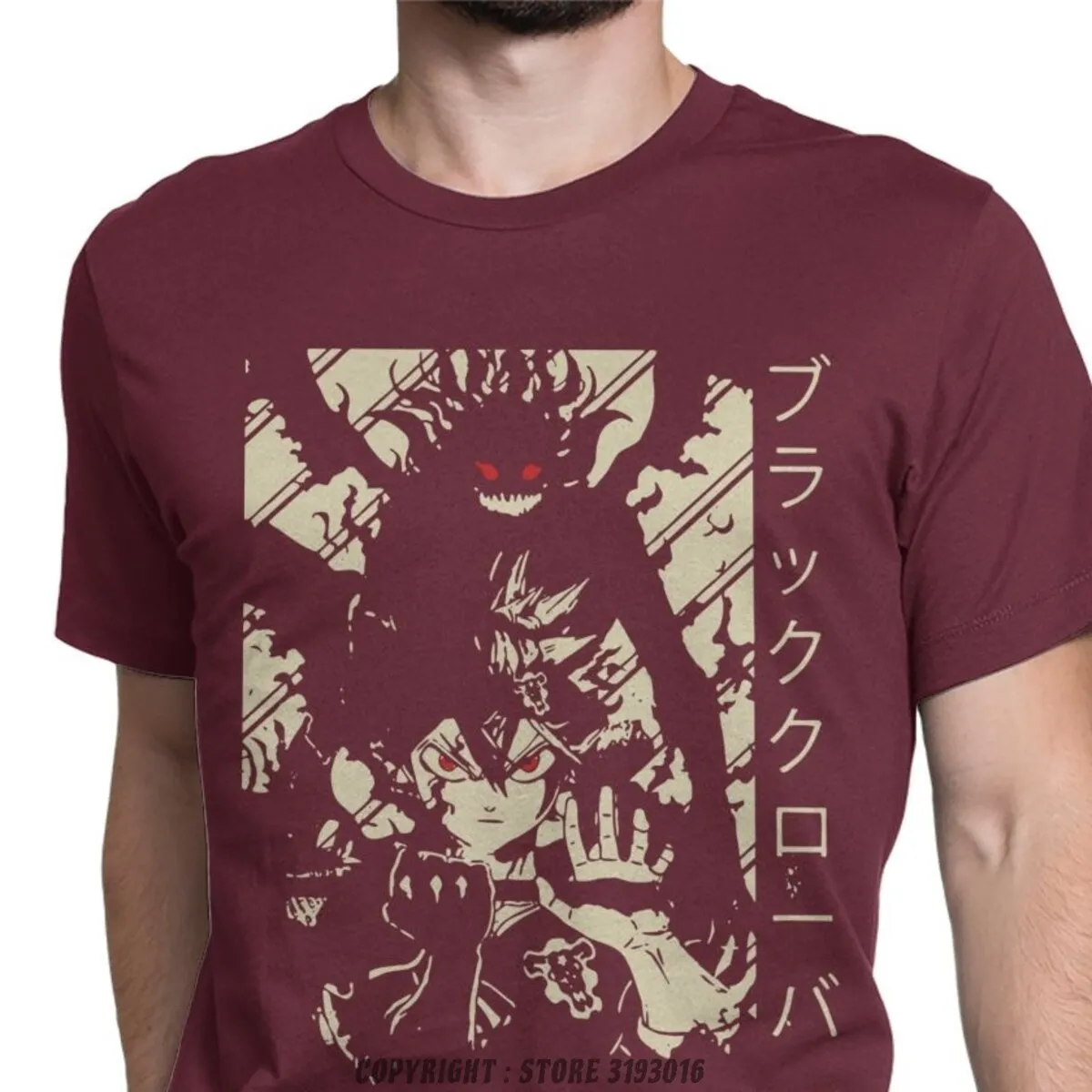 Asta Cotton T Shirts Black Clover