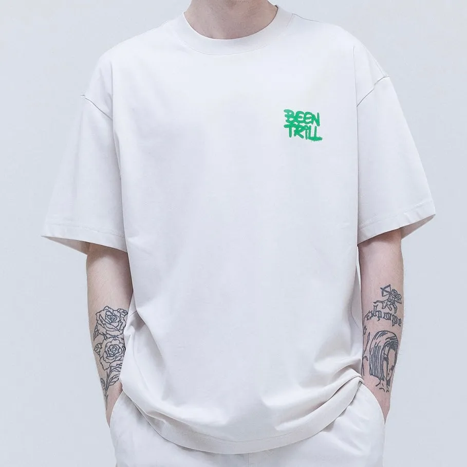 Been Trill Graffiti Logo Tee Sand