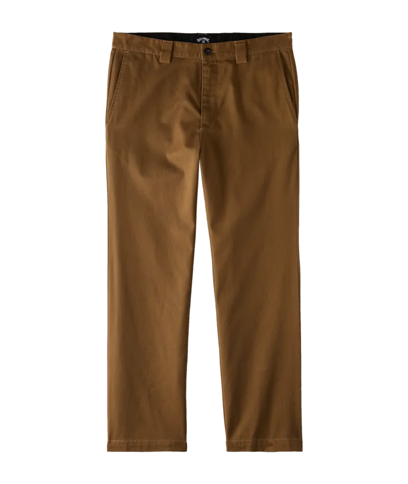 Billabong Mens Carter Straight Fit Pants