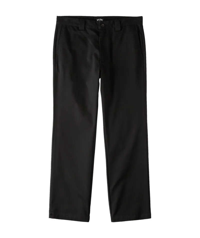 Billabong Mens Carter Straight Fit Pants