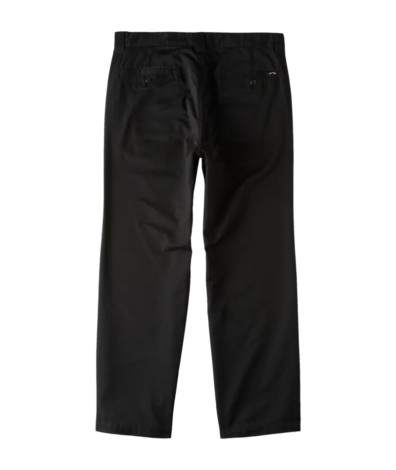 Billabong Mens Carter Straight Fit Pants