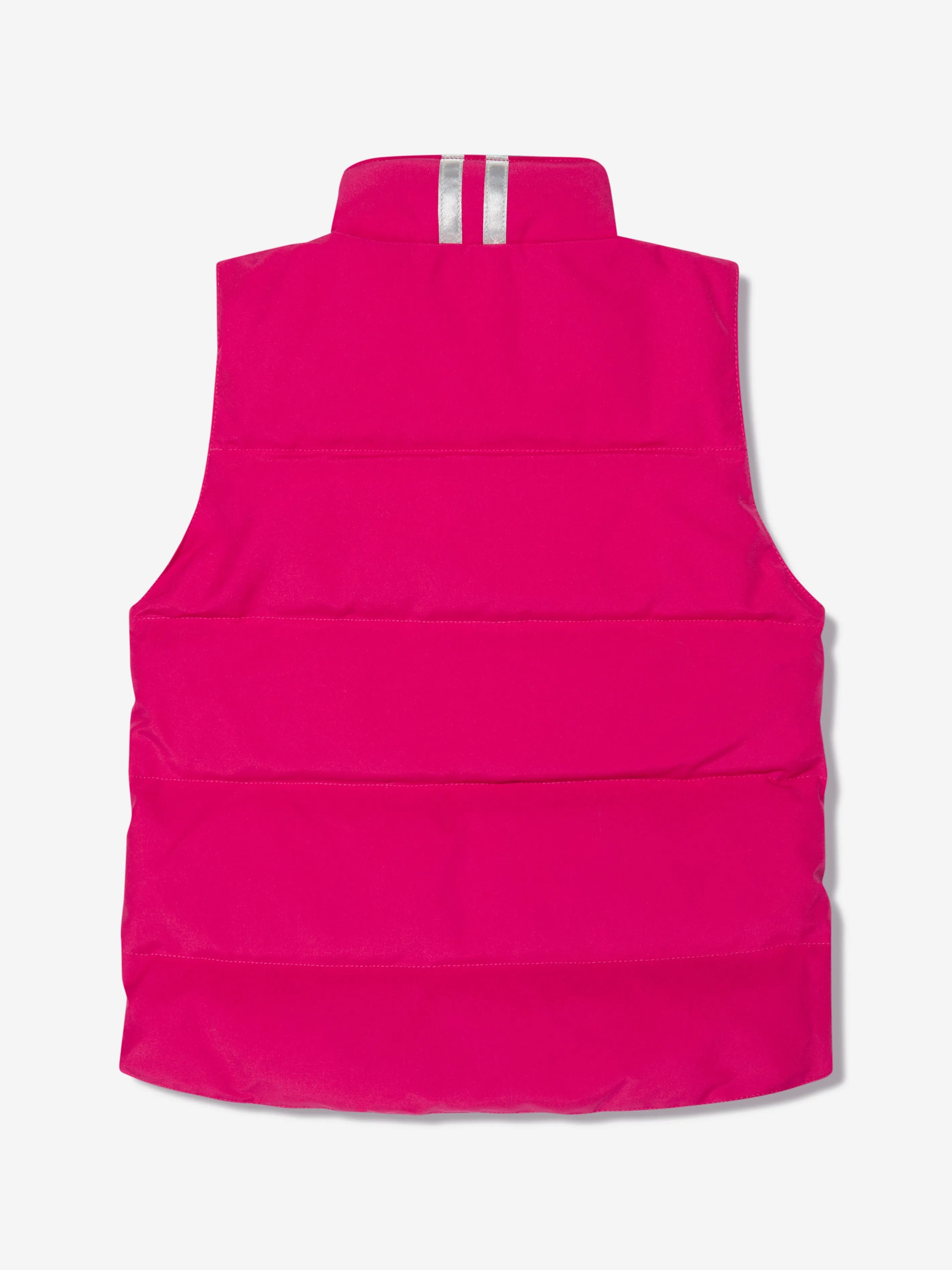 Canada Goose Girls Down Padded Vanier Vest in Pink