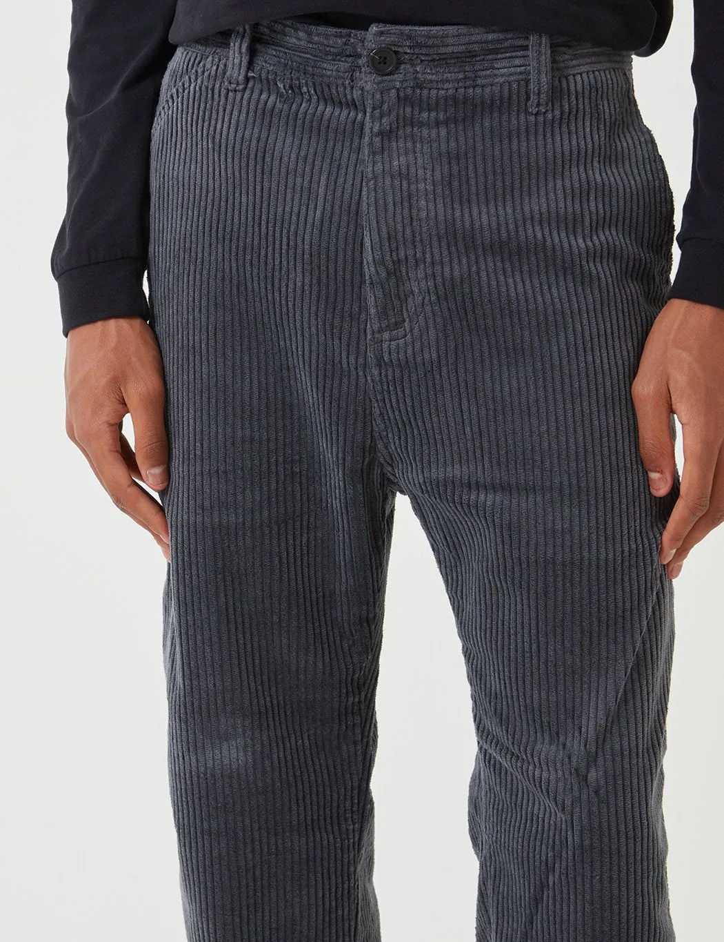 Carhartt-WIP Menson Pant (Corduroy) - Blacksmith Grey