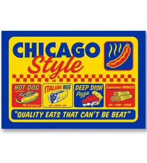 Chicago Style Eats Magnet