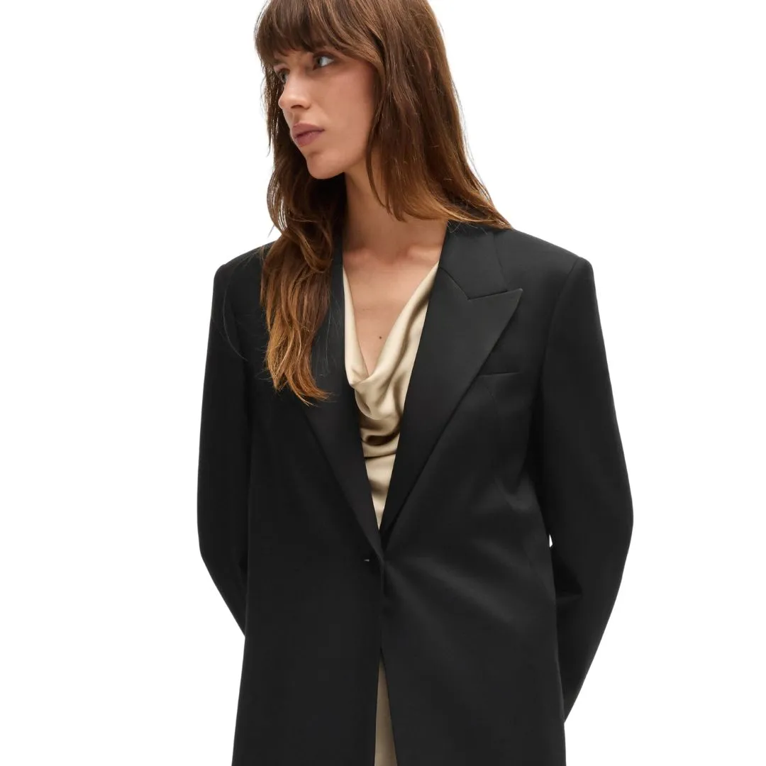 Corari Long Tuxedo Style Coat 50524489