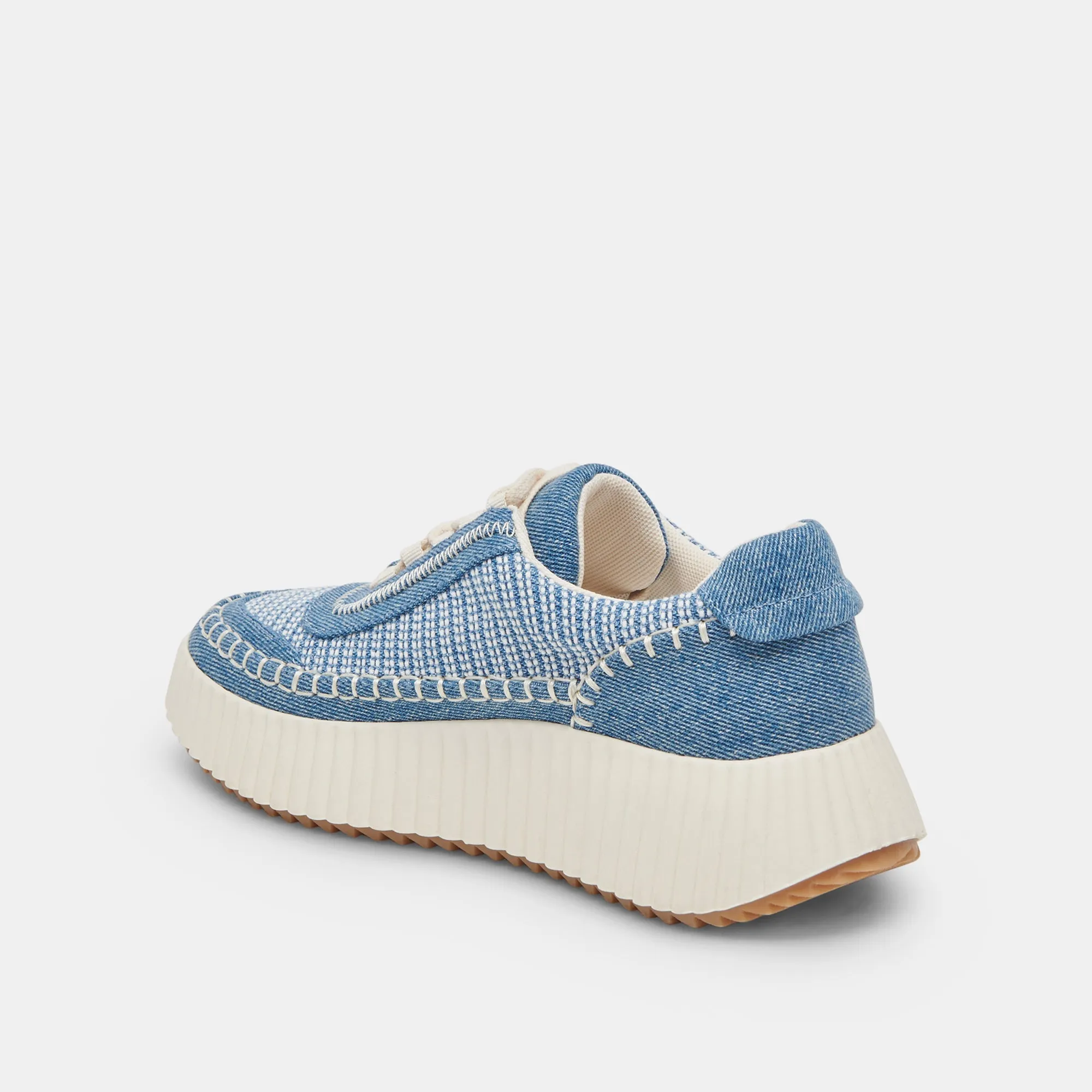 DOLEN SNEAKERS BLUE MULTI DENIM - re:vita