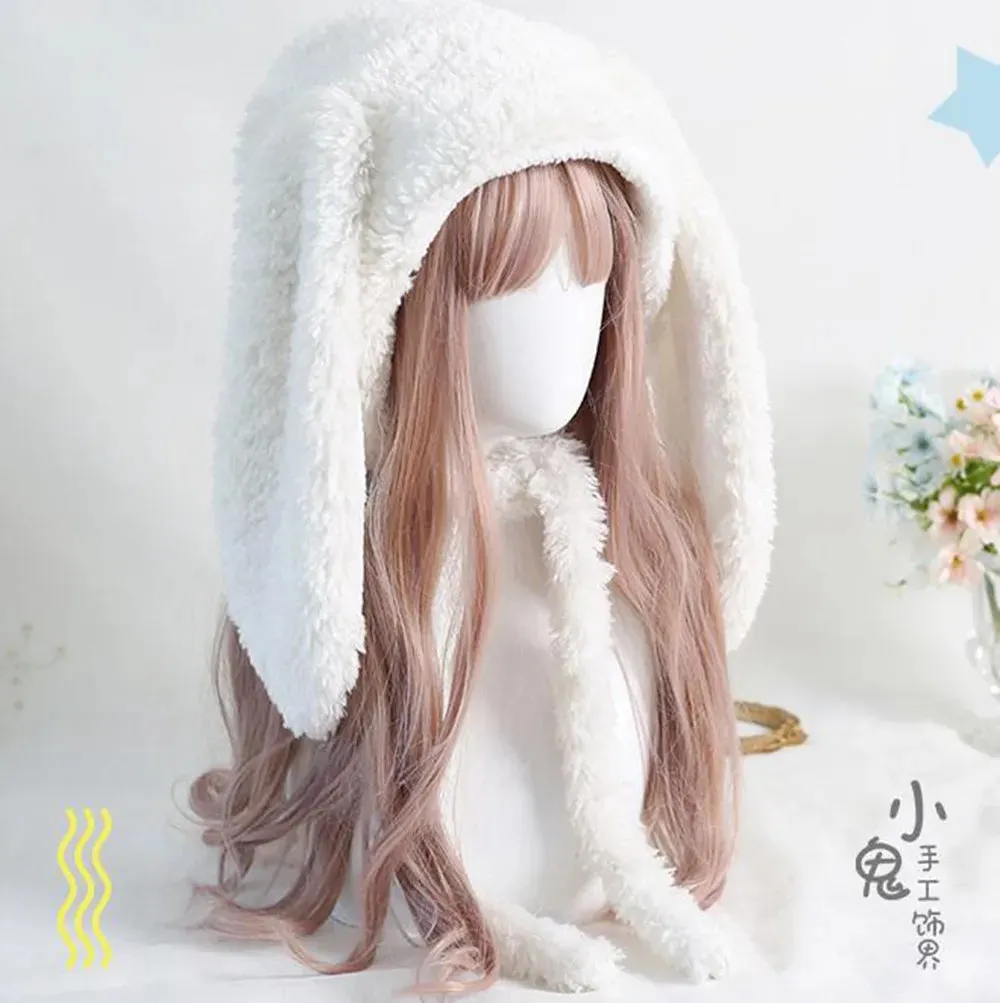 Floppy Bunny Ears Winter Hat