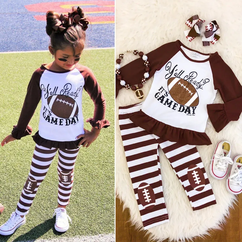 Football Gameday Pants Set