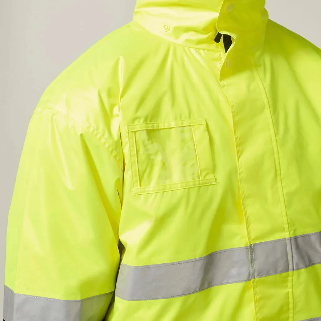 Hard Yakka Core Hi-Vis 2 Tone Taped Quilted Waterproof Jacket (Y06685)