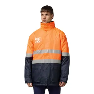 Hard Yakka Core Hi-Vis 2 Tone Taped Quilted Waterproof Jacket (Y06685)