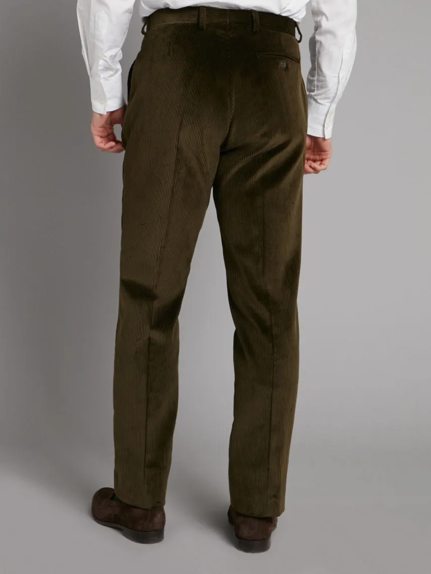 Heavyweight Corduroy Pants - Olive