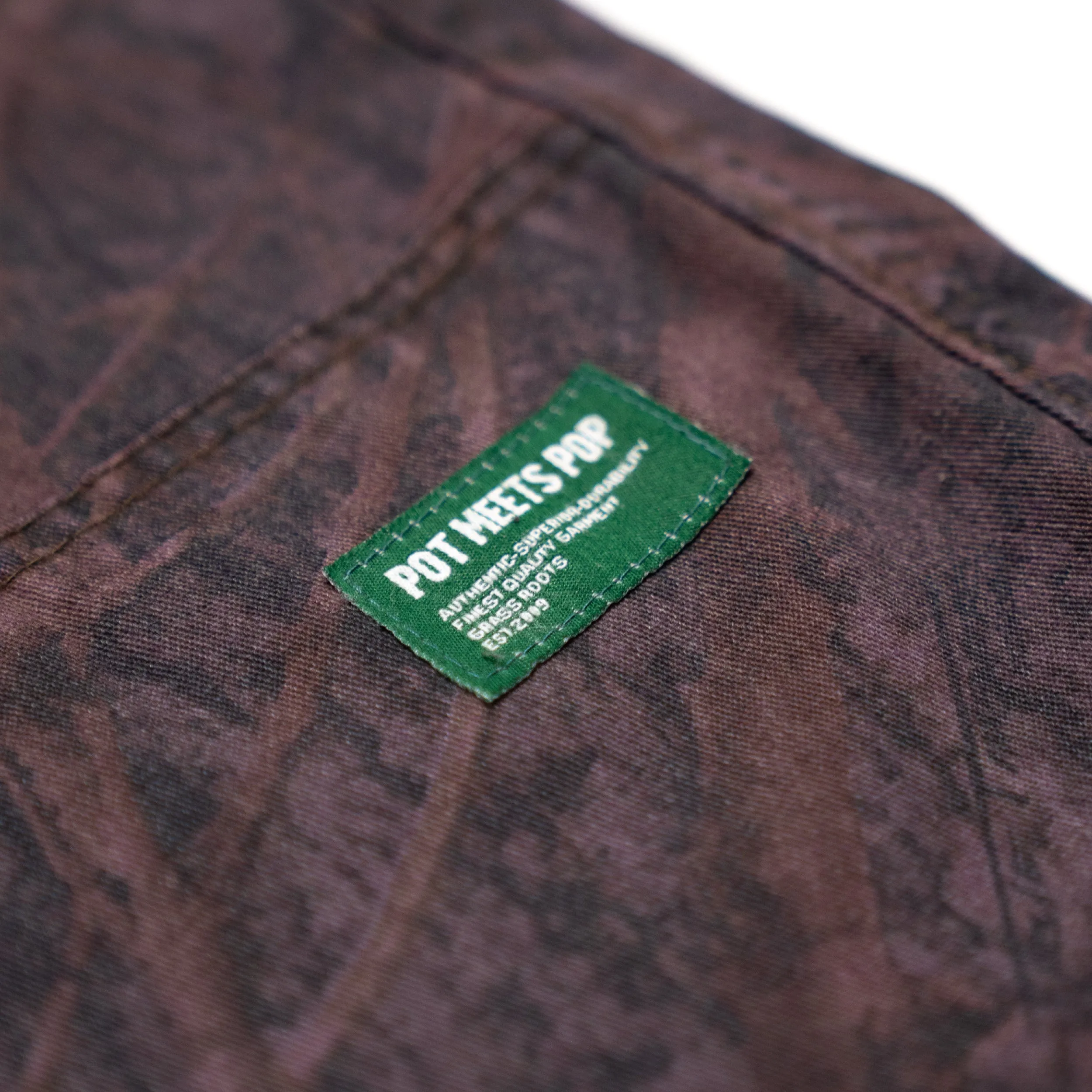 High Mountain Pants Real Camo Overdyed FW`23