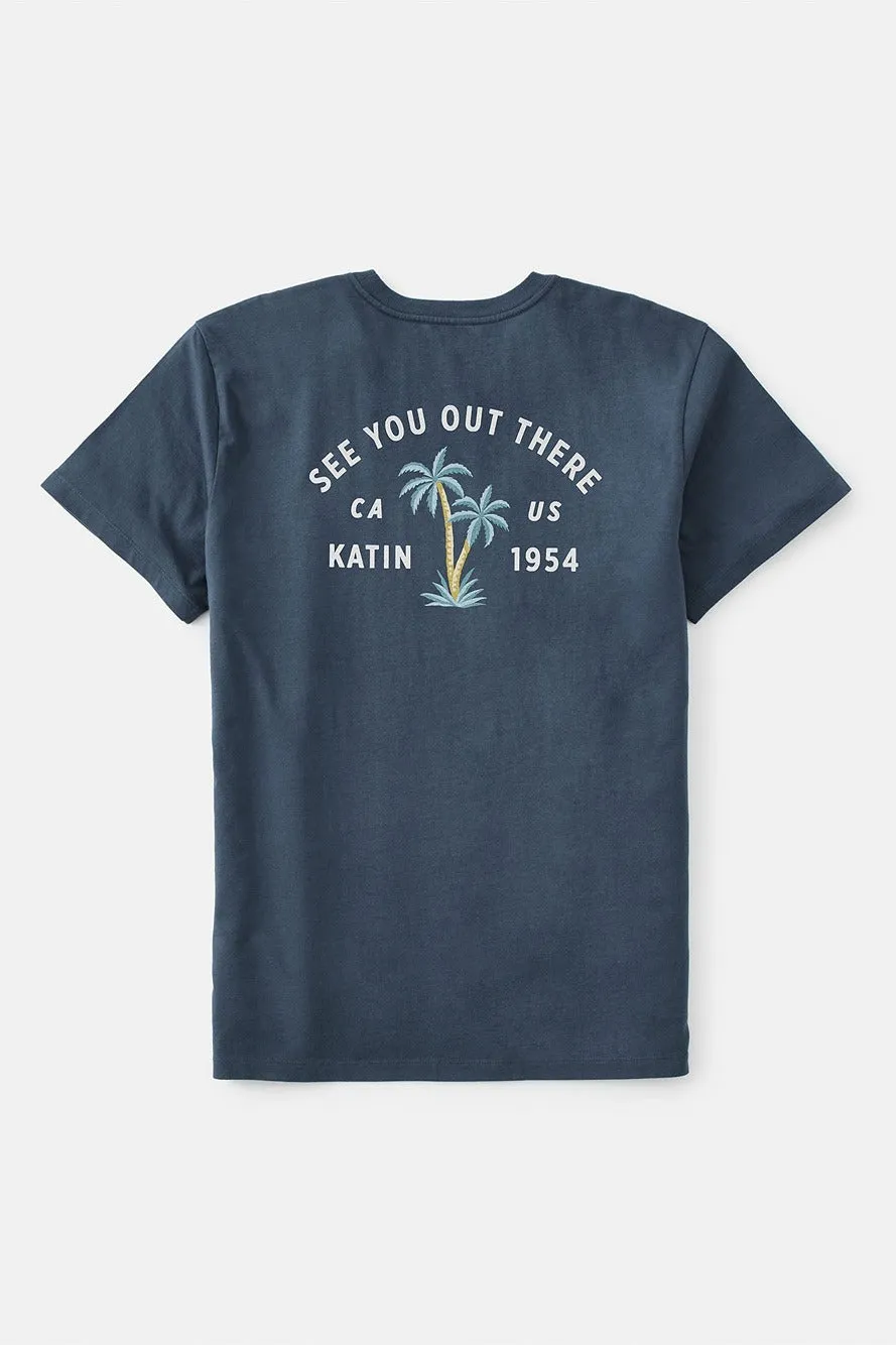 Katin Bermuda Tee in Baltic Blue