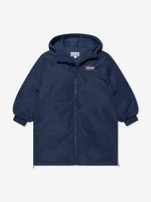 KENZO Kids Down Padded Jacket in Navy