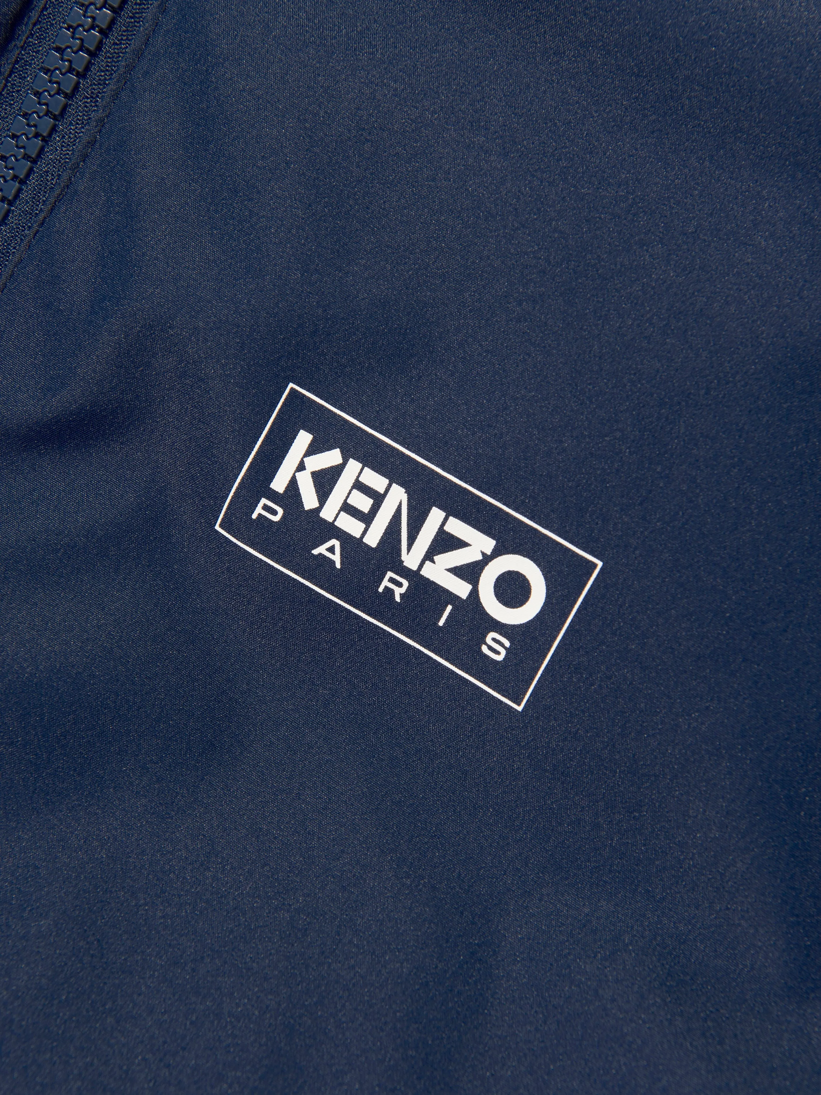 KENZO Kids Down Padded Jacket in Navy