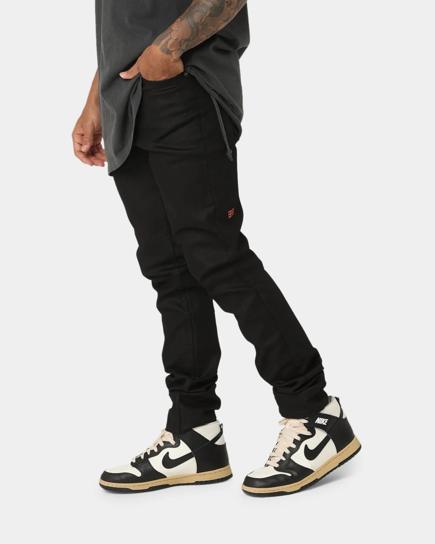 Ksubi Chitch Black Wax Pants Black