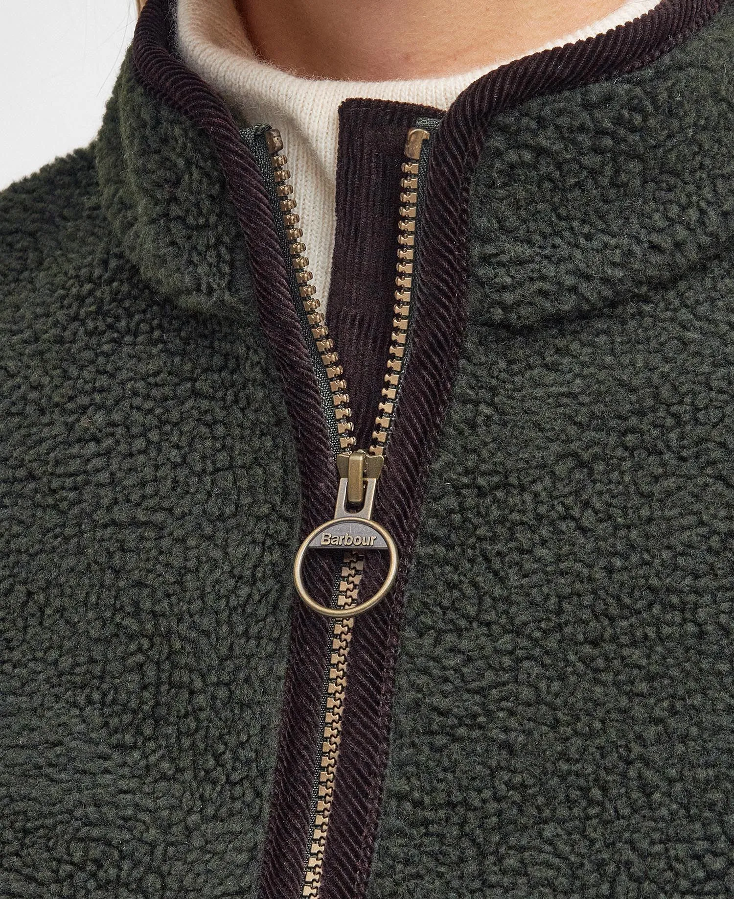 Lavenham Fleece - Olive