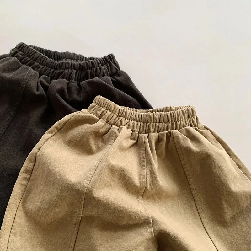 Loose Solid Casual Harem Pants