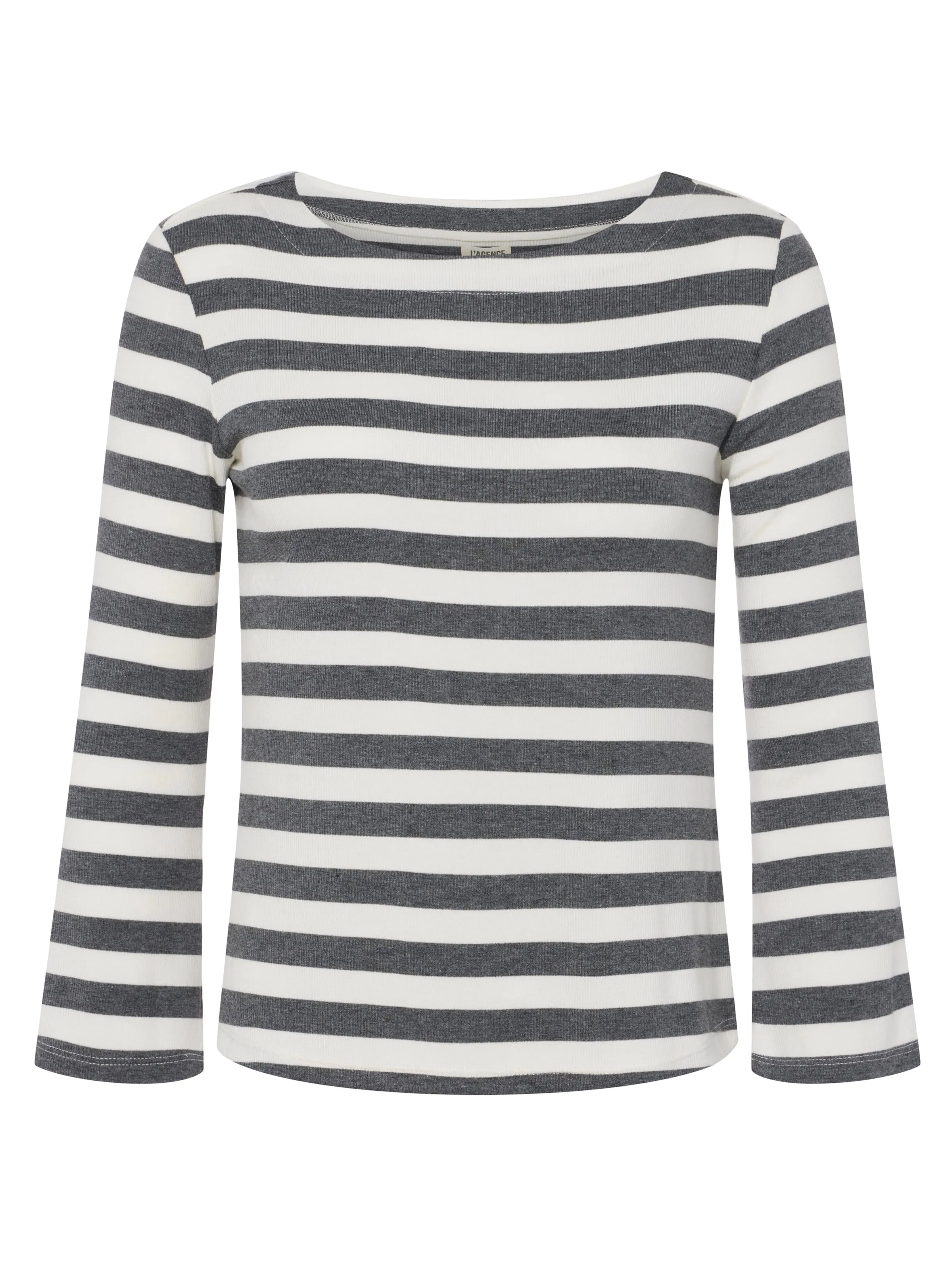 Lucille Striped Boatneck Top