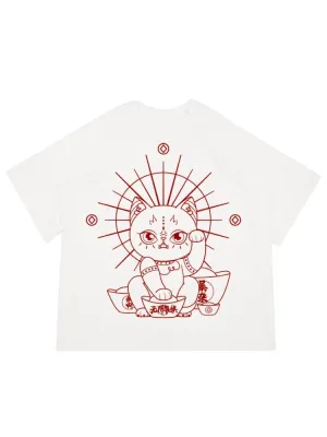 Lucky Cat Bronzing Tees