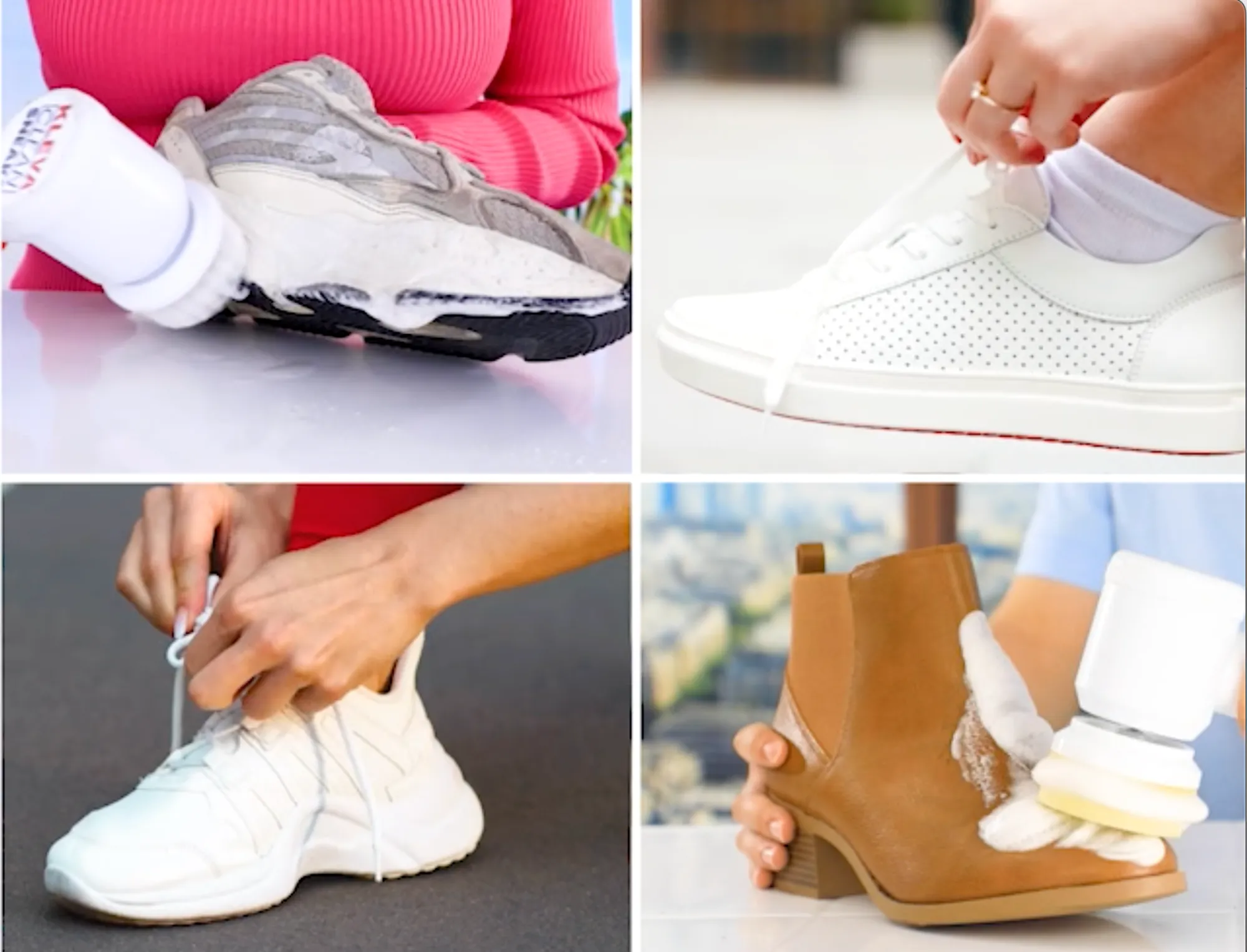 Make old shoes look new! Kleva Clean Sneaks Automatic Shoe Cleaner