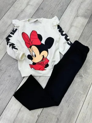 Minnie Mouse Sweater & Pants Set (Cotton) - Toddler/Kids Girls (2Pcs)