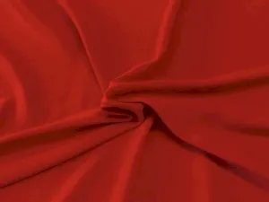 Red Rayon Fabric