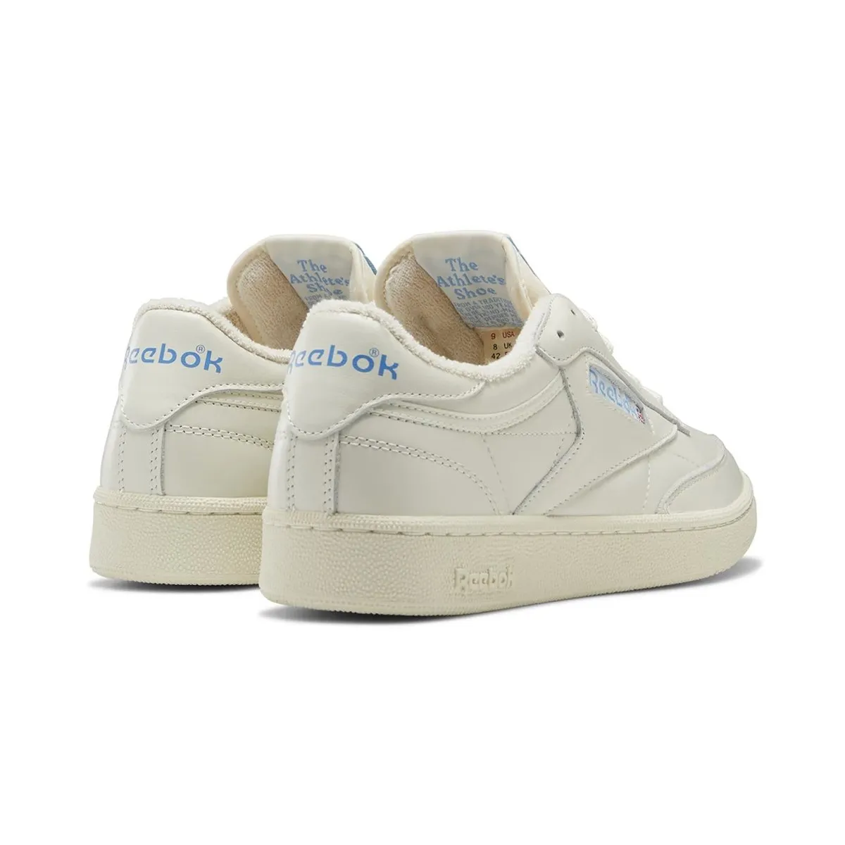 Reebok Men's Club C 85 Chalk/Alabaster/Blue