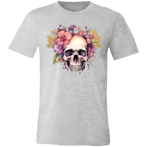 Skull & Roses 3001C Unisex Jersey Short-Sleeve T-Shirt