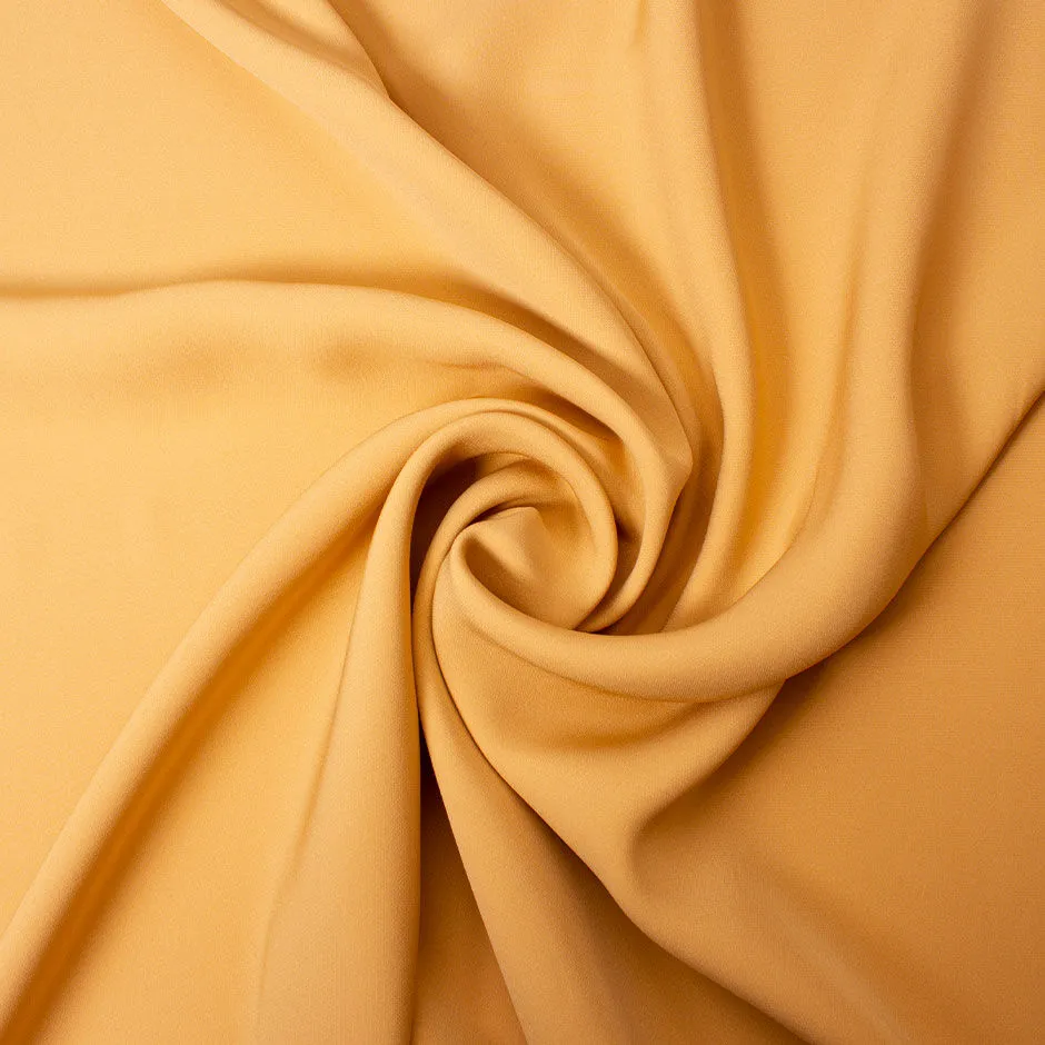 Tanned Nude Pure Silk Moss Crêpe