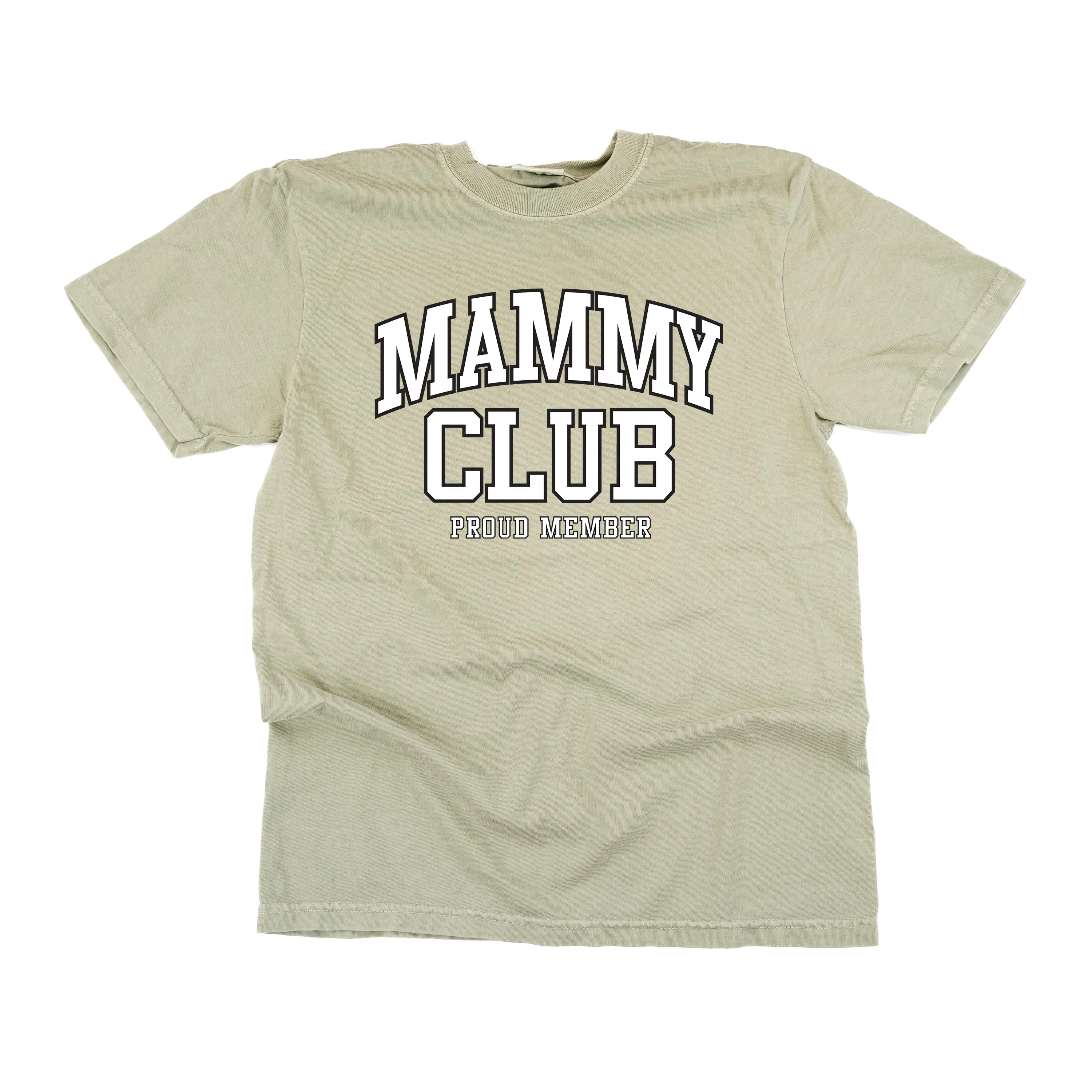 Varsity Style - MAMMY Club - Proud Member - SHORT SLEEVE COMFORT COLORS TEE