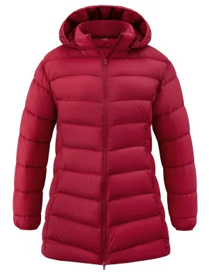 wantdo Women's Plus Size Puffer Coat E63