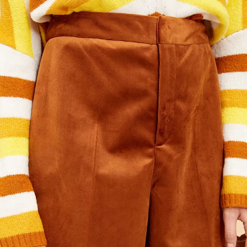 Wide-legged Fall Corduroy