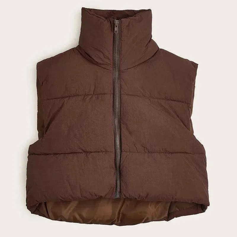 Winter Fashion: Down Coats & Sleeveless Vests for Versatile Style