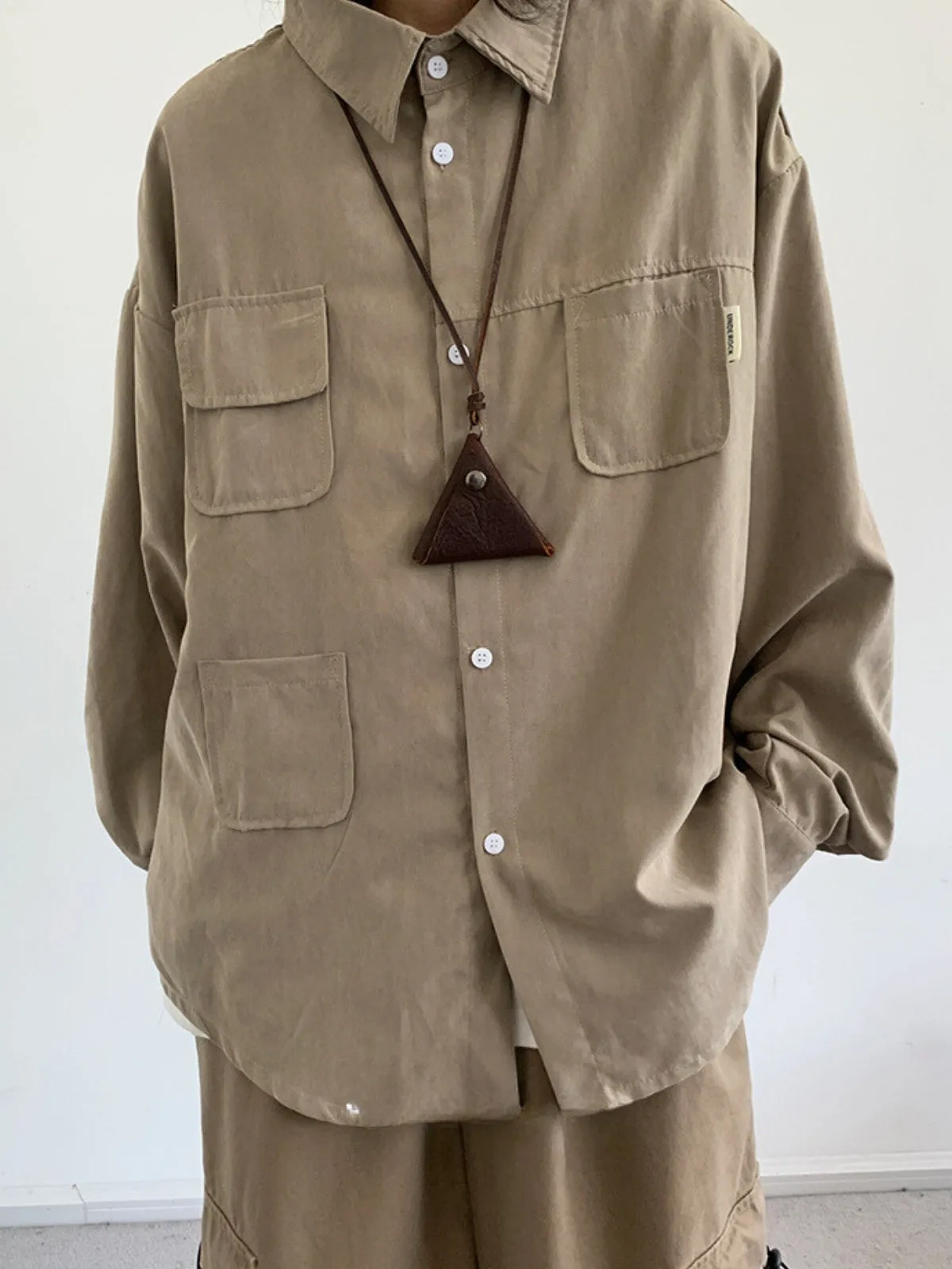 WLS Retro Autumn Multi Pocket Shirt