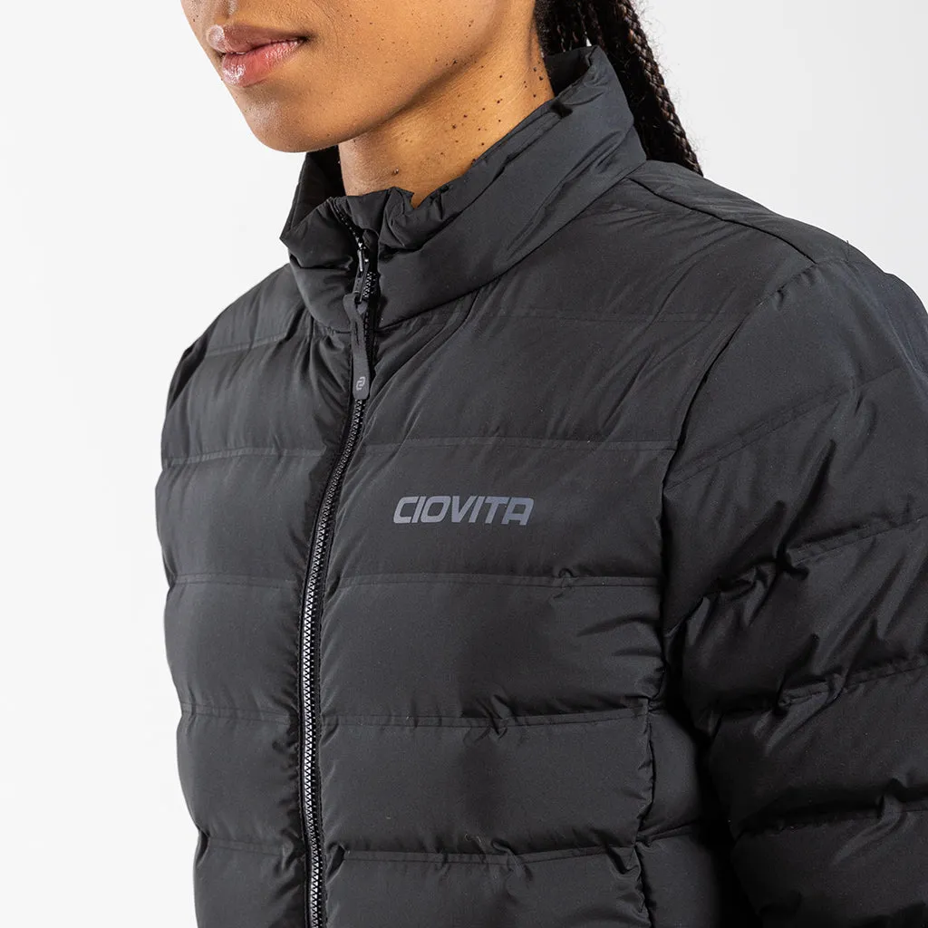 Women's Down Puffer Jacket (Black)