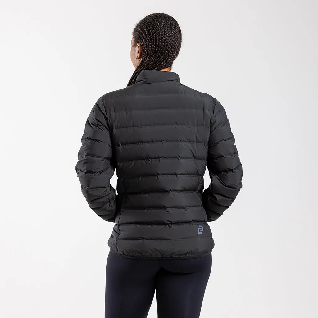 Women's Down Puffer Jacket (Black)