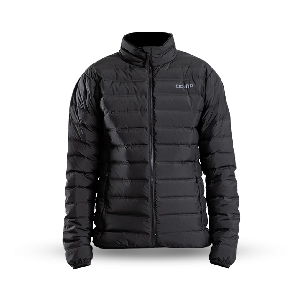 Women's Down Puffer Jacket (Black)