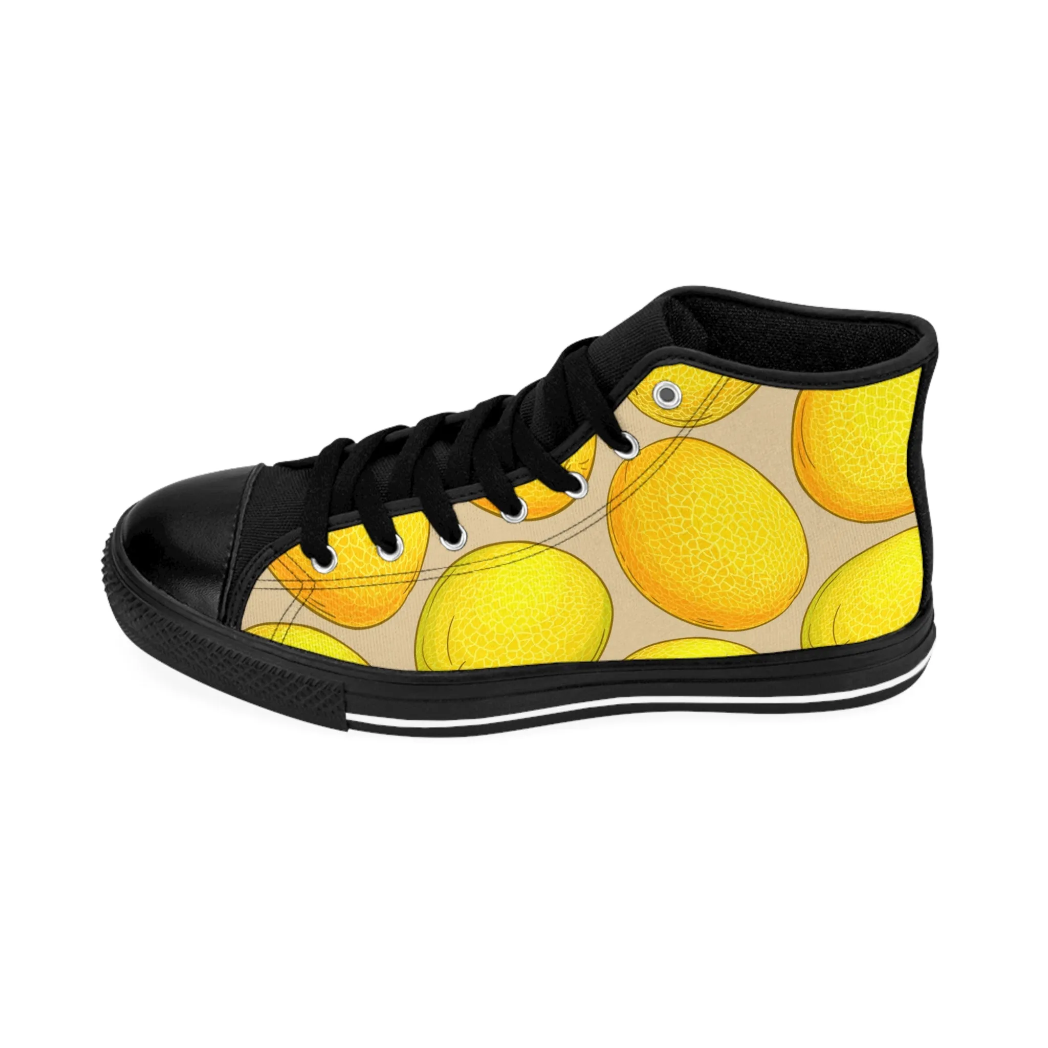 Yellow Melons Men's Classic Sneakers